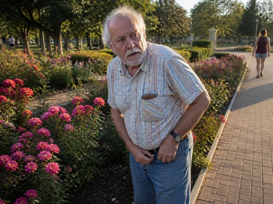 Oudere persoon ervaart plotselinge aandrang om te plassen