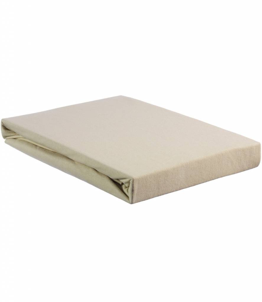 Beddinghouse Splittopper Hoeslaken Jersey Sand beddinghouse kopen in de aanbieding