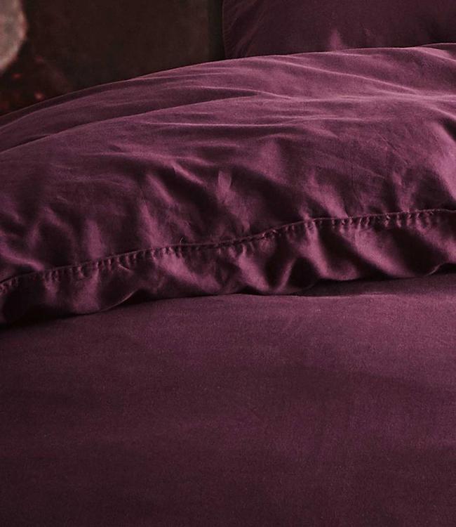 Essenza Dekbedovertrek Minte Burgundy