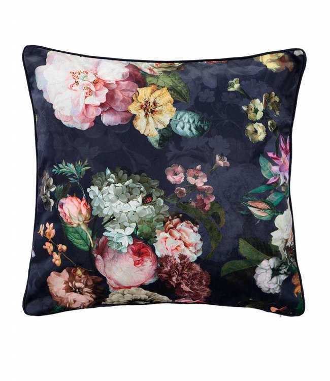 Essenza Dekbedovertrek Fleur Night Blue 140 x 200/220