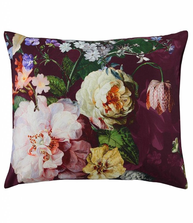 Essenza Dekbedovertrek Fleur Burgundy