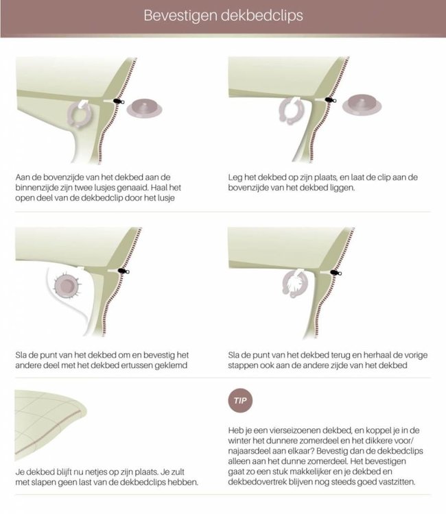 Dekbedclips
