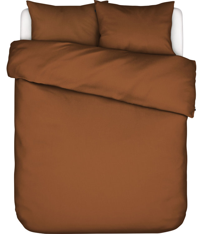 Essenza Dekbedovertrek Minte Leather Brown