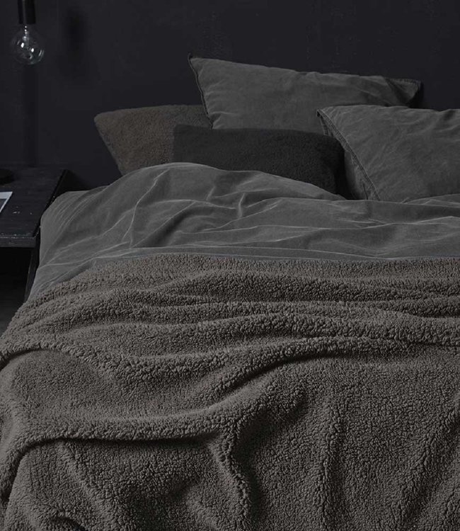Essenza Dekbedovertrek Guy Antraciet