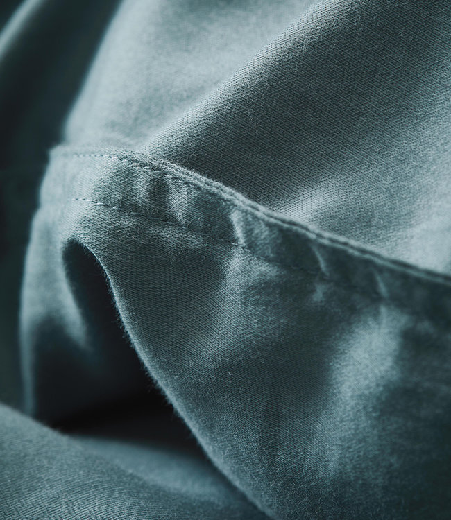 Essenza Effen Dekbedovertrek Minte Denim Blauw