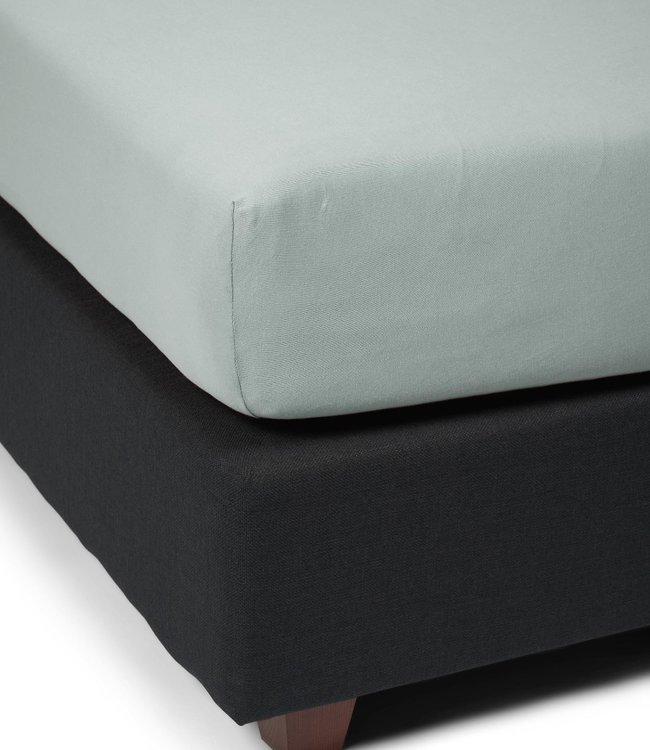 Essenza Organic Jersey Hoeslaken Dusty Green