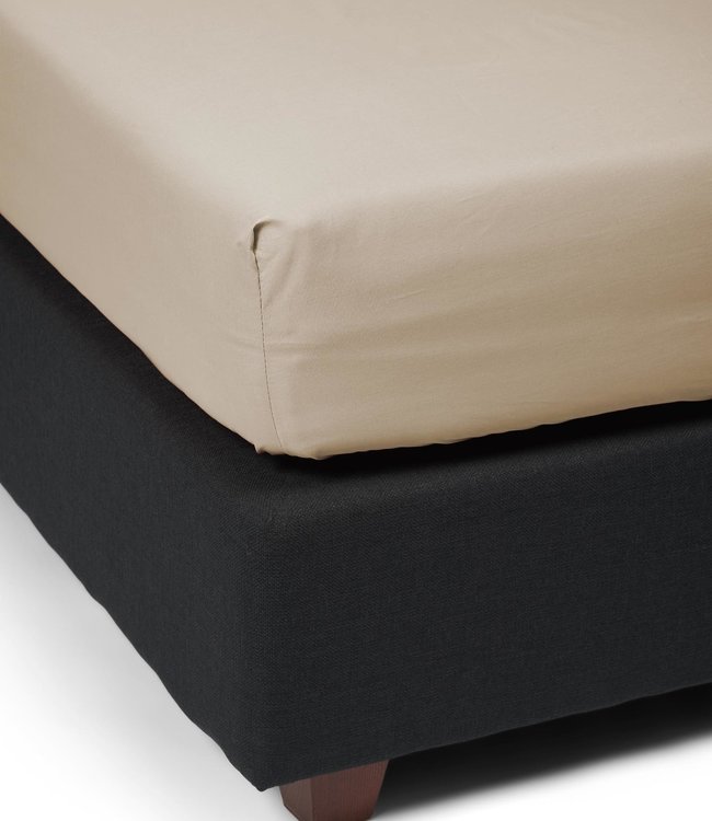 Essenza Hoeslaken Minte Cement Katoen Satijn