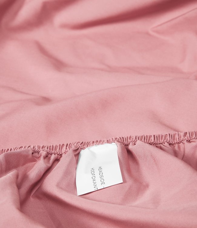 Essenza Hoeslaken Minte Dusty Roze Katoen Satijn