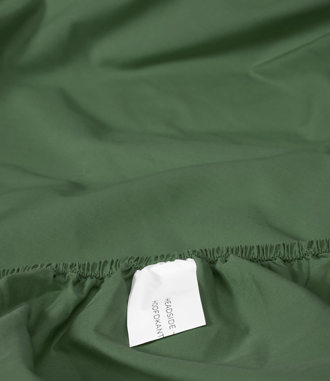 Essenza Premium Percale Hoeslaken Moss