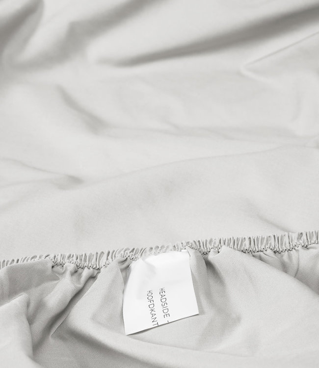Essenza Premium Percale Hoeslaken Silver