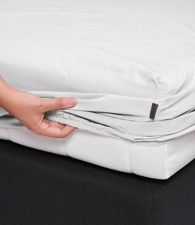 Essenza Premium Percale Hoeslaken White