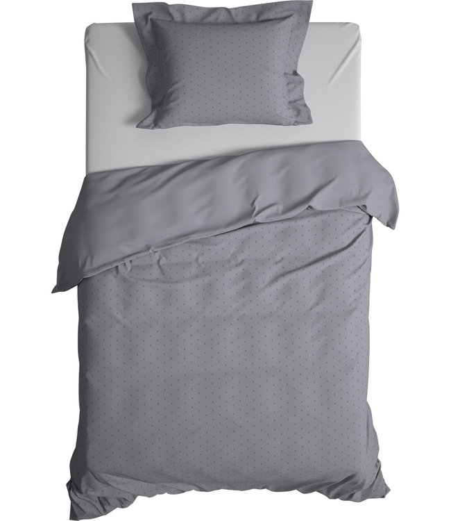 Heckett Lane Dekbedovertrek Punto Glacier Grey 140 x 200/220