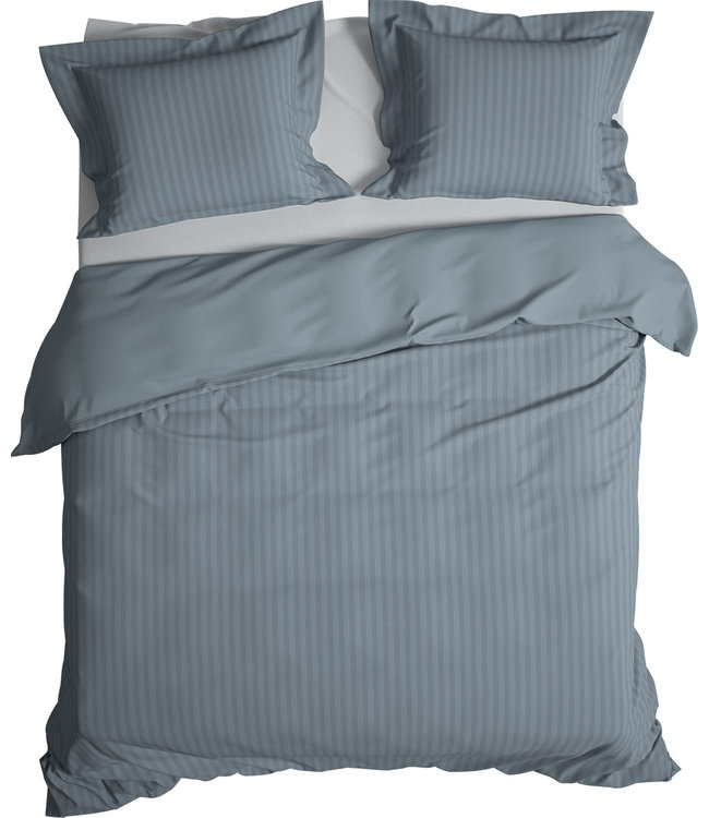 Heckett Lane Dekbedovertrek Banda Colonial Blue 240 x 200/220