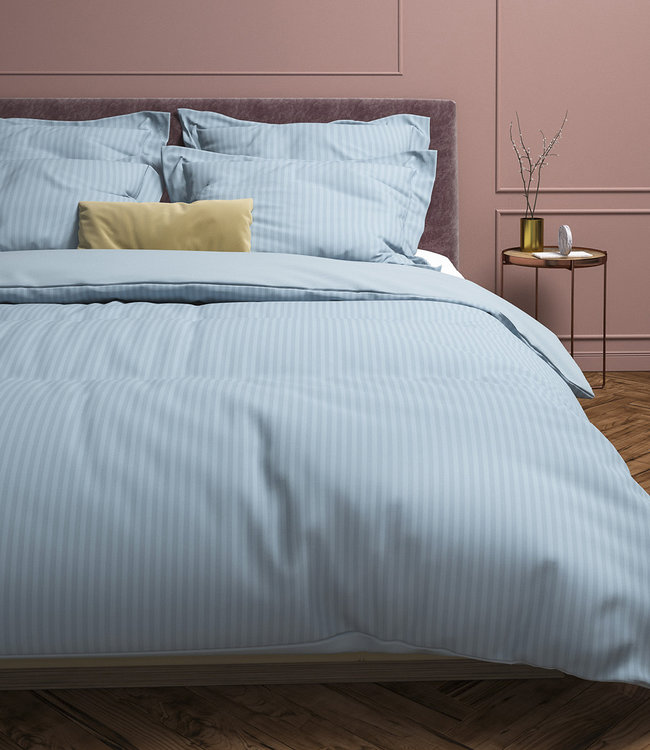 Heckett Lane Dekbedovertrek Banda Colonial Blue 240 x 200/220