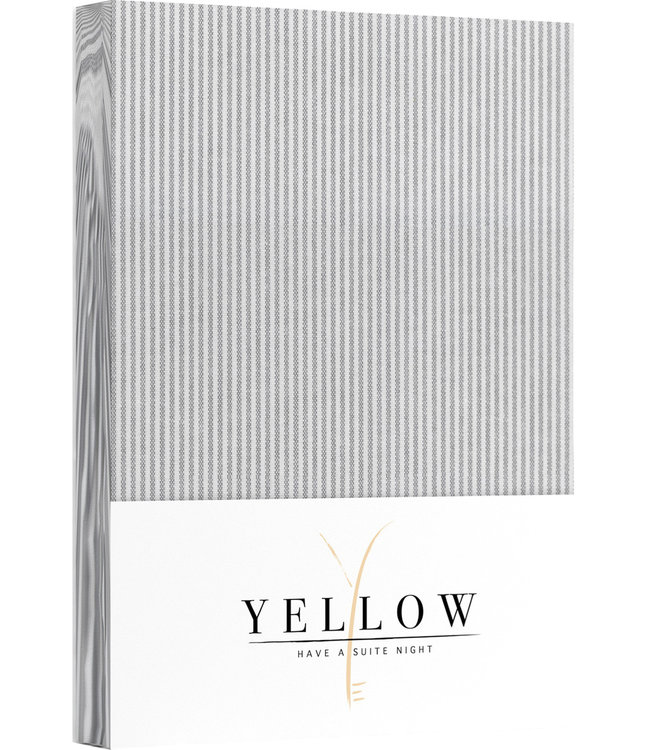 Yellow Dekbedovertrek Oxford Dark Grey 240 x 200/220
