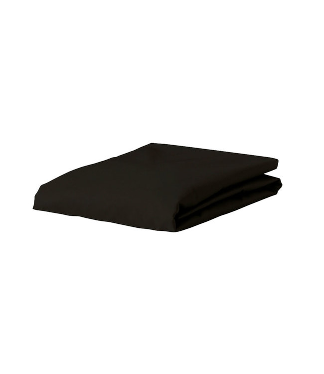 Essenza Organic Jersey Hoeslaken Black