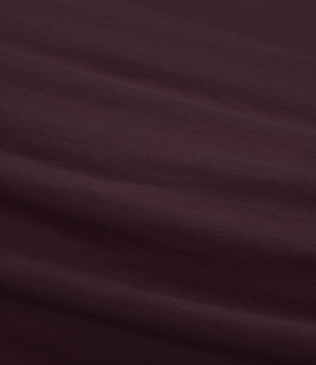Essenza Organic Jersey Hoeslaken Burgundy