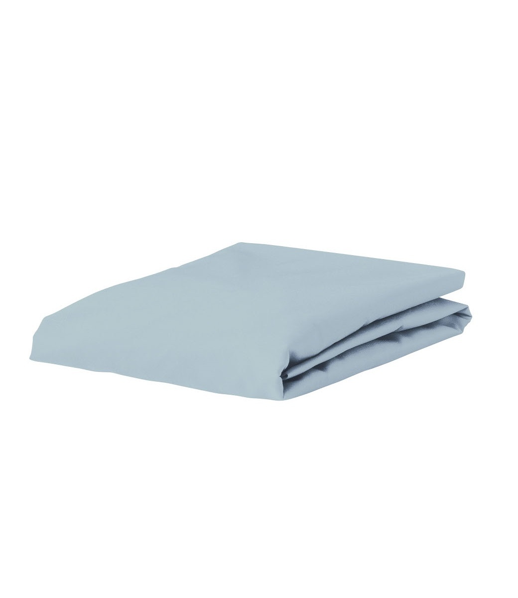 Essenza Organic Jersey Hoeslaken Iceblue