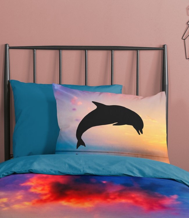Goodmorning Kinderdekbedovertrek Dolphin
