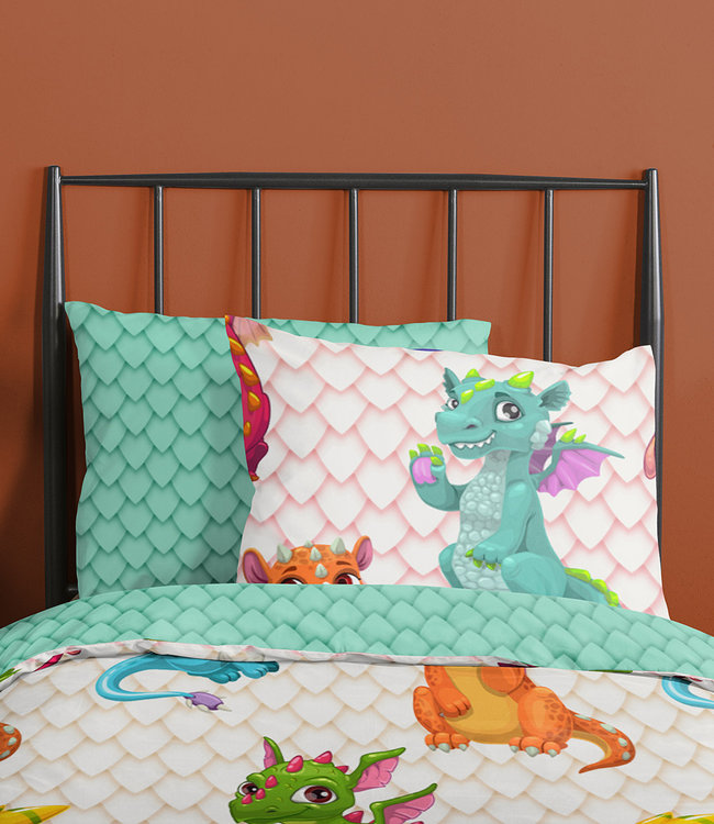 Goodmorning Kinderdekbedovertrek Dragons