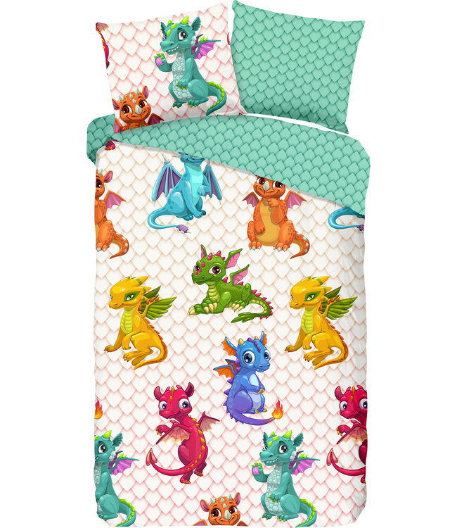 Goodmorning Kinderdekbedovertrek Dragons