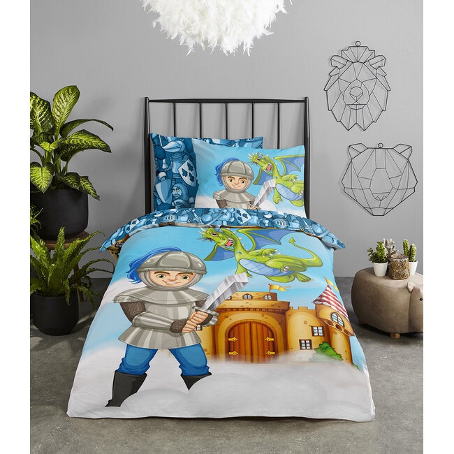 Kinderdekbedovertrek Knight