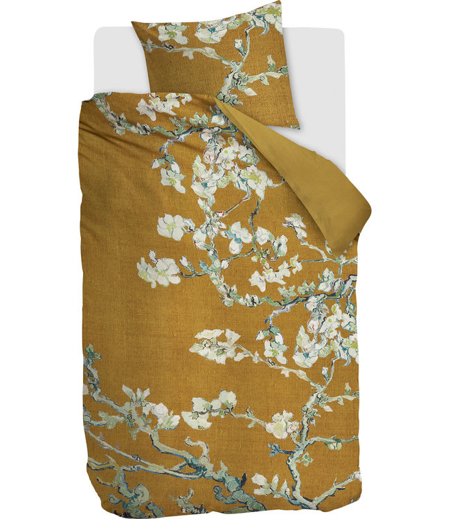 Beddinghouse Dekbedovertrek Van Gogh Blossoming Oker