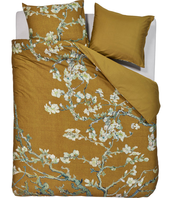Beddinghouse Dekbedovertrek Van Gogh Blossoming Oker