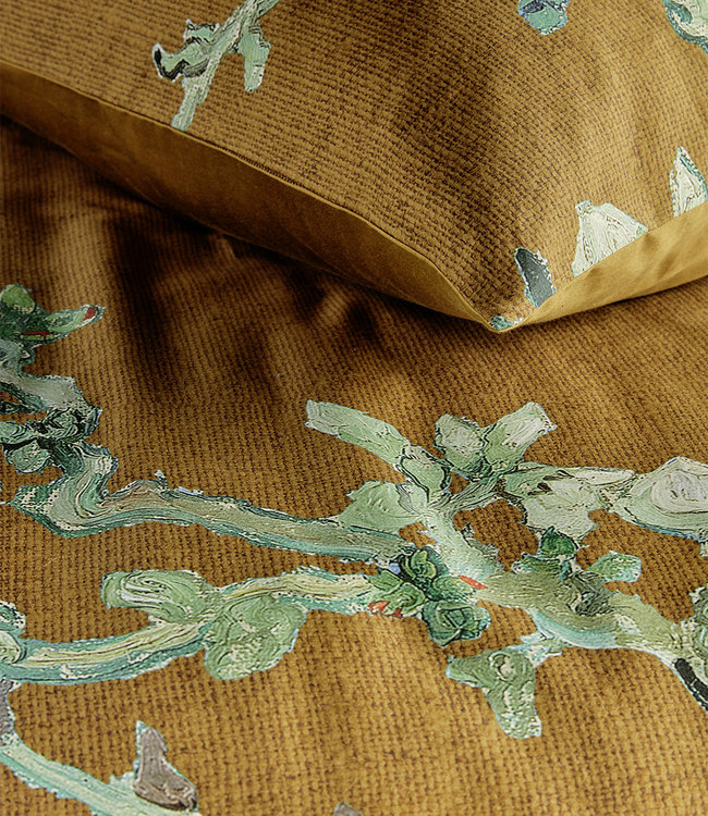 Beddinghouse Dekbedovertrek Van Gogh Blossoming Oker