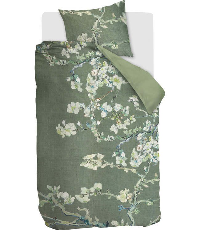 Beddinghouse Dekbedovertrek Van Gogh Blossoming Groen
