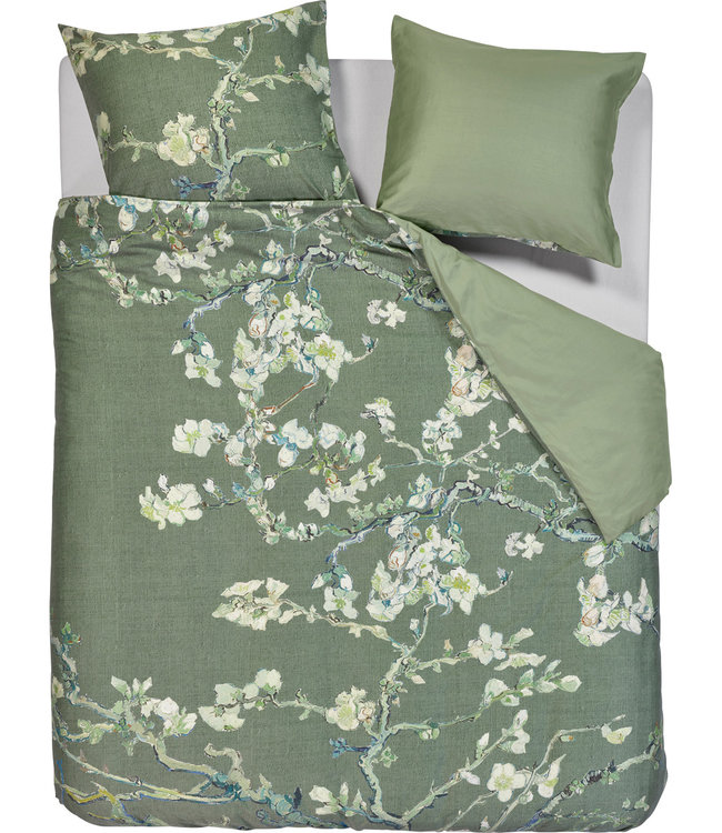 Beddinghouse Dekbedovertrek Van Gogh Blossoming Groen