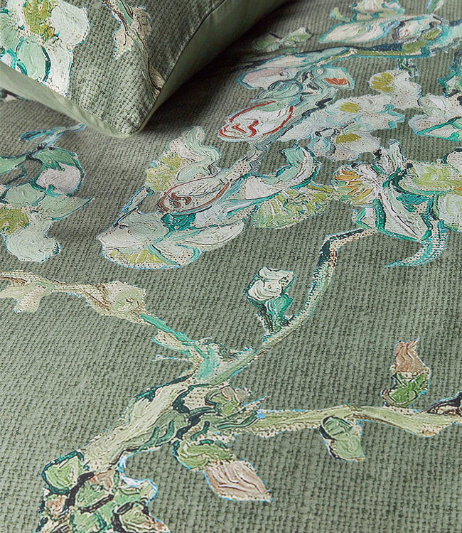 Beddinghouse Dekbedovertrek Van Gogh Blossoming Groen