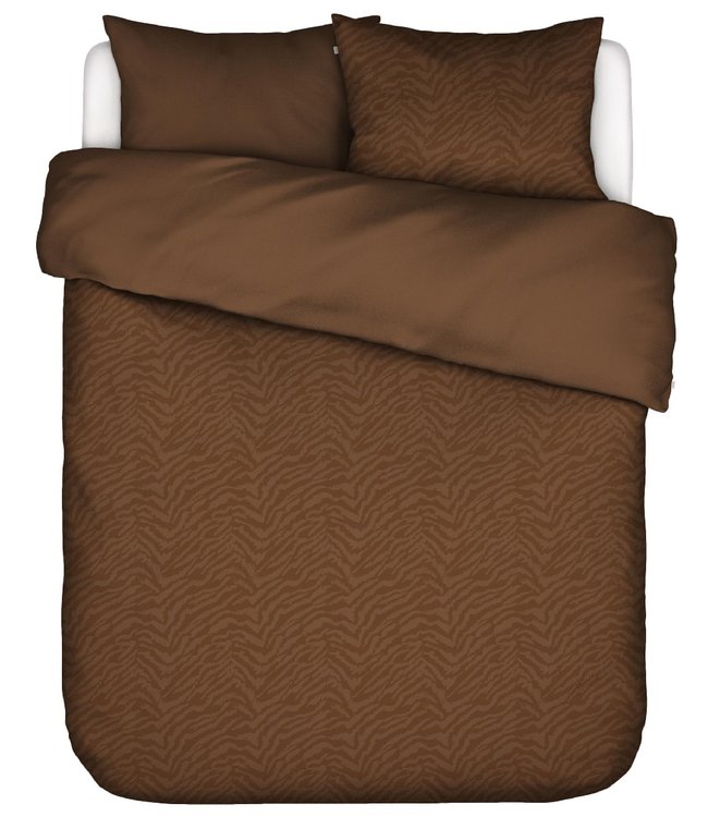 Essenza Dekbedovertrek Belen Chestnut 200 x 200/220