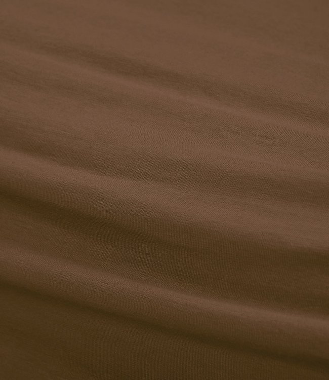 Essenza Organic Jersey Hoeslaken Cafe Noir