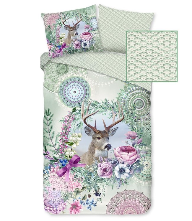 HIP Dekbedovertrek Flanel Romini Multi 140 x 200/220