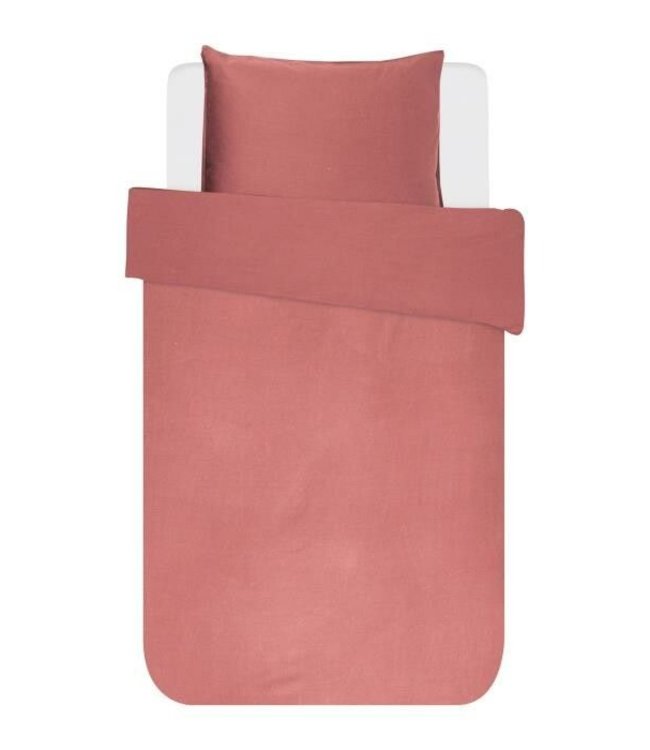 Essenza Dekbedovertrek Minte Dusty Rose 140 x 200/220