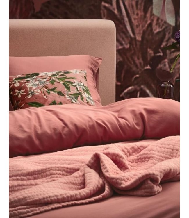 Essenza Dekbedovertrek Minte Dusty Rose 260 x 200/220
