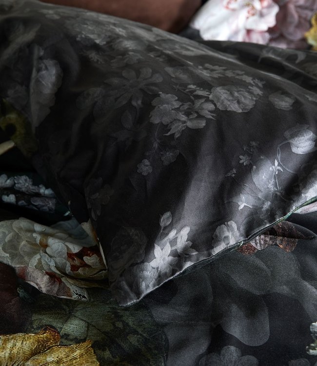 Essenza Dekbedovertrek Fleur Festive Blooming Black 140 x 200/220