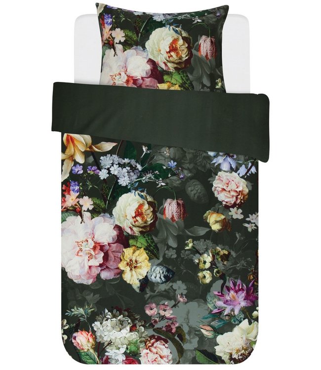 Essenza Dekbedovertrek Fleur Green