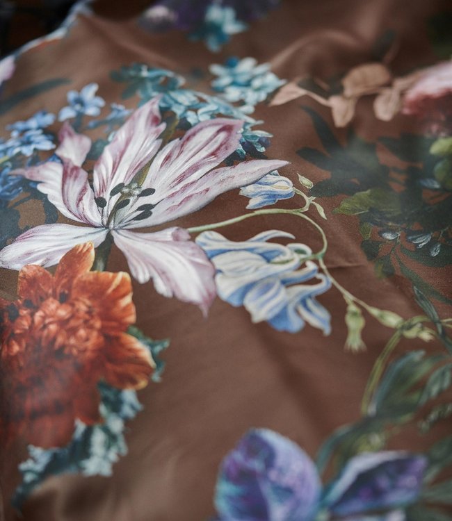 Essenza Dekbedovertrek Isabelle Darkest Brown