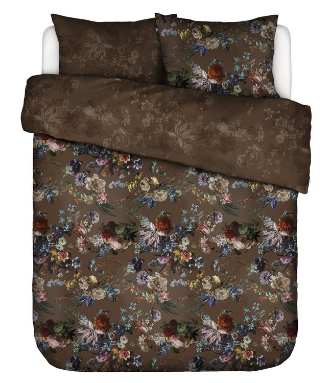 Essenza Dekbedovertrek Isabelle Darkest Brown 260 x 200/220