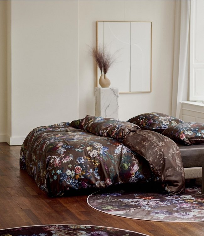 Essenza Dekbedovertrek Isabelle Darkest Brown 260 x 200/220