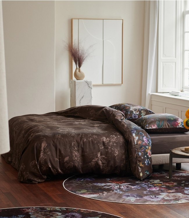 Essenza Dekbedovertrek Isabelle Darkest Brown 260 x 200/220