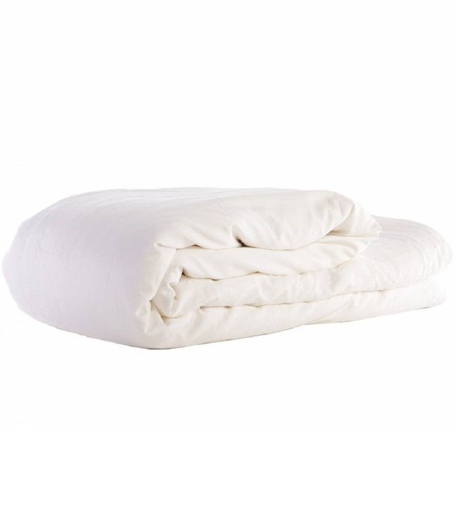 Zijden All Year dekbed Belcanto met katoenen tijk 260x220