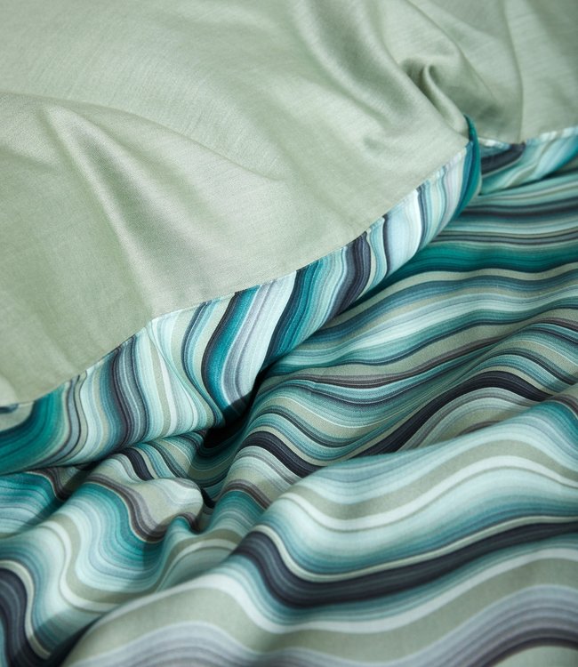 Essenza Dekbedovertrek Sol Comforting Green 260 x 200/220