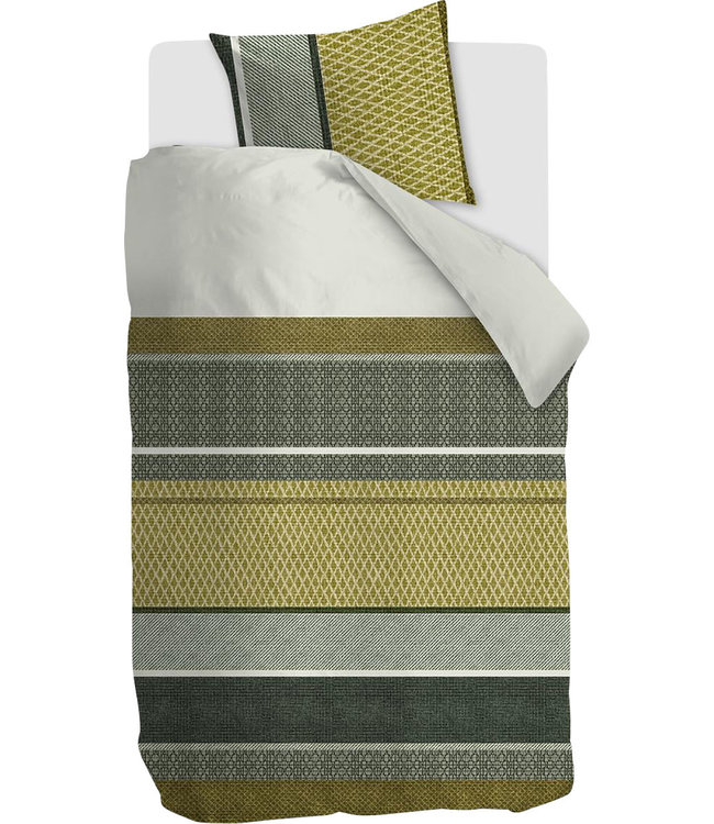 Beddinghouse Dekbedovertrek Benthe Green