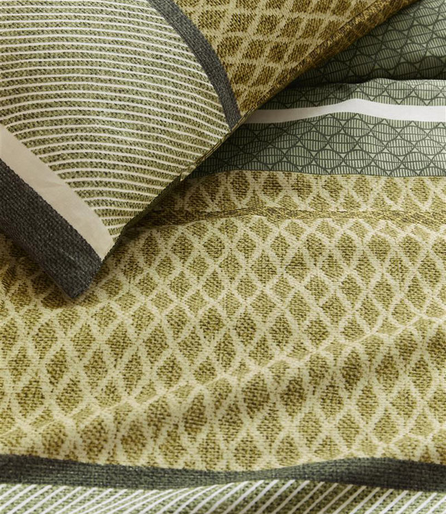 Beddinghouse Dekbedovertrek Benthe Green