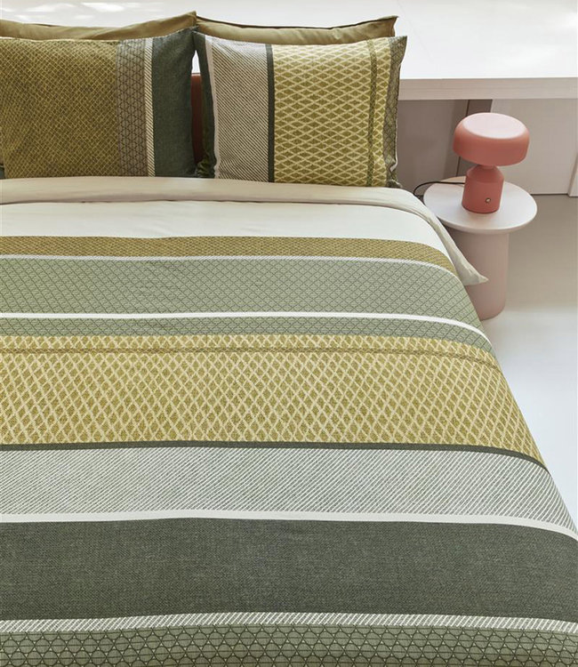 Beddinghouse Dekbedovertrek Benthe Green