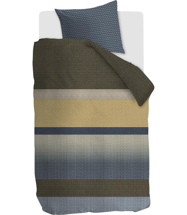 Beddinghouse Dekbedovertrek Vance Blue Green