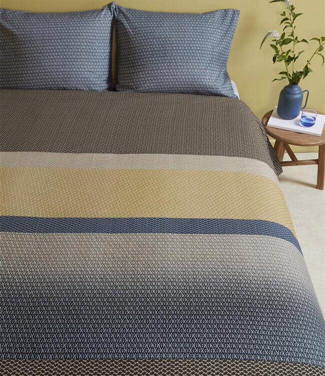 Beddinghouse Dekbedovertrek Vance Blue Green 200 x 200/220